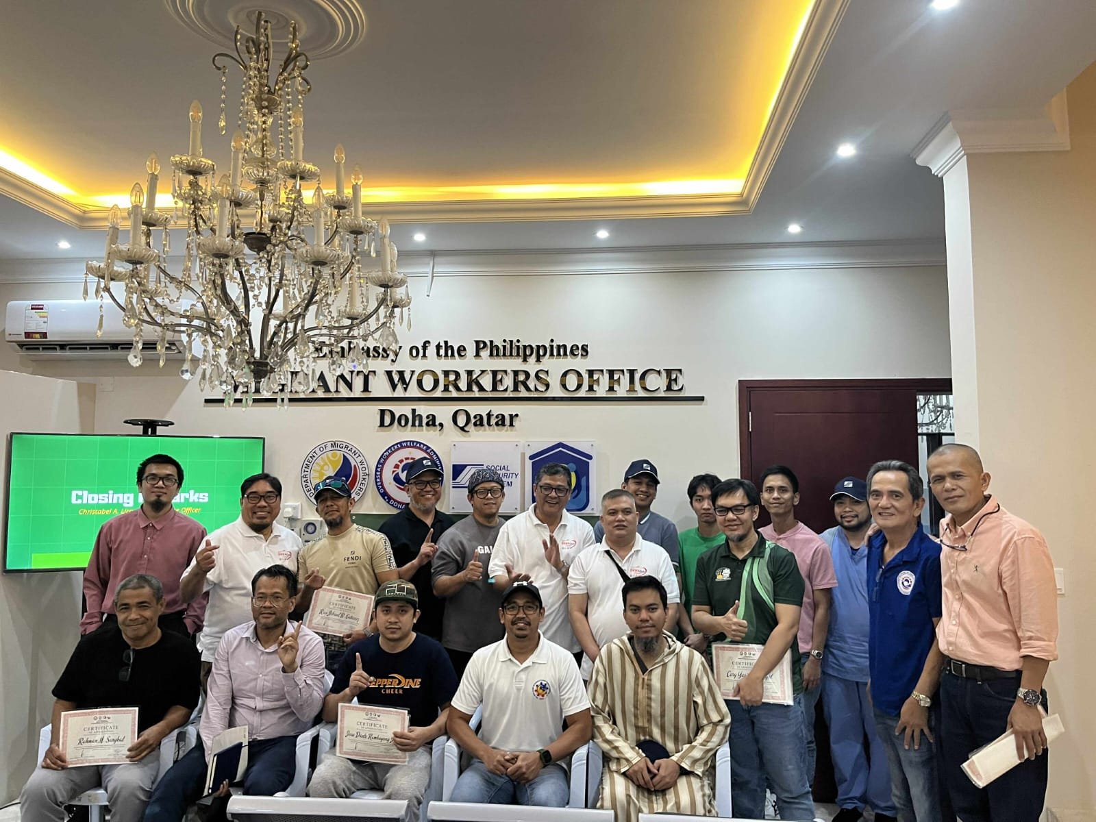 Reintegration Program Muslim OFW's Qatar